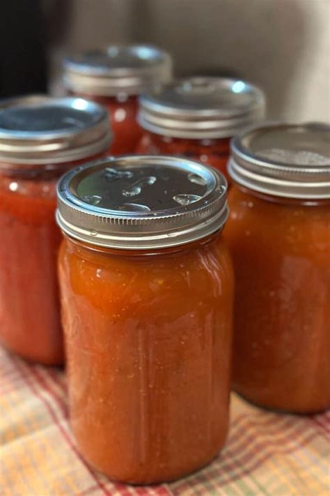 Canning Tomato Sauce With Skins And Seeds How To Guide Heritage Revived