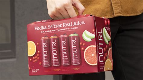 Nütrl Launches Cranberry Vodka Seltzers In Variety Pack Drug Store News