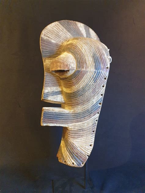 Proantic Songye Kifwébé Mask drc 58 Cm