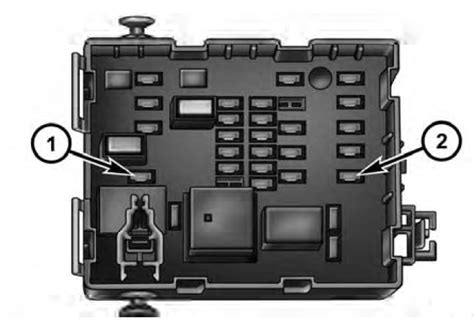 Dodge Journey 2011 Fuse Box Diagram Auto Genius