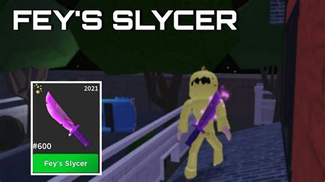 Fey S Slycer Gameplay Survive The Killer ROBLOX YouTube