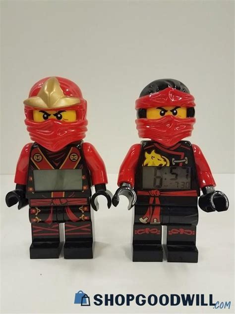 Set Of Lego Ninjago Digital Clocks