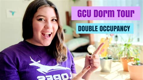 GCU Double Occupancy Dorm Tour YouTube