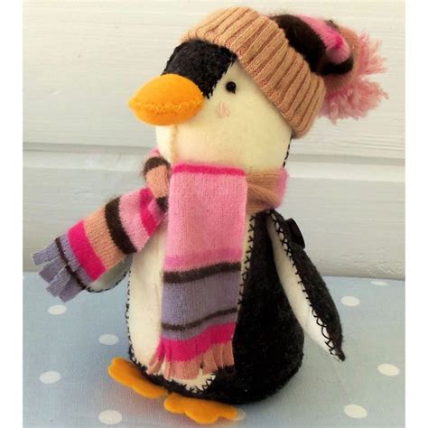 Winter Penguin Softie Bustle And Sew