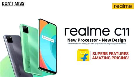 Realme C11 Official First Look And Specs New Budget King Launch In