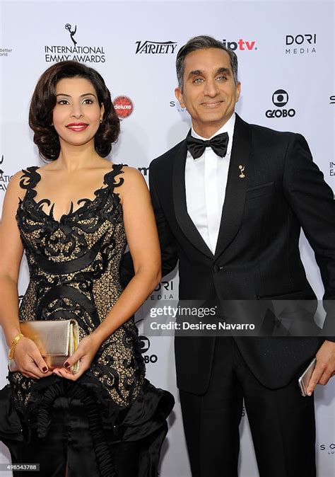 Event Host Bassem Youssef And His Wife Hala Youssef Attend The 43rd Nachrichtenfoto Getty