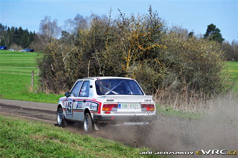 Frei Jan Maryška Roman Škoda 130 LR Historic Vltava Rallye 2023