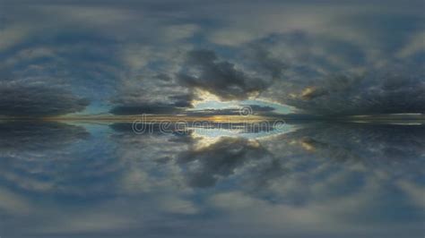 Panorama Spherical Vr Clouds Timelapse Sky View Cloudy Nature