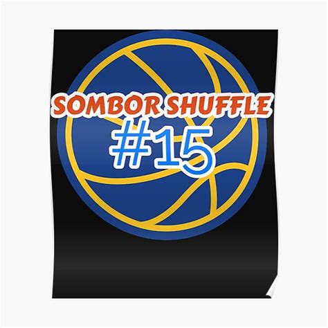 "Nikola Jokic Sombor Shuffle " Poster for Sale by MARKOSREGINALD ...