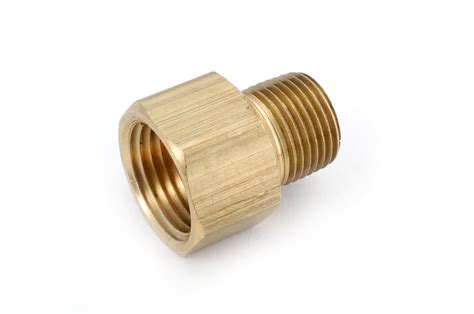 Anderson Metals 06120 Brass Pipe Fitting 1 4 Npt Male X 1 2 Npt Female Pipe Reducer Adapter