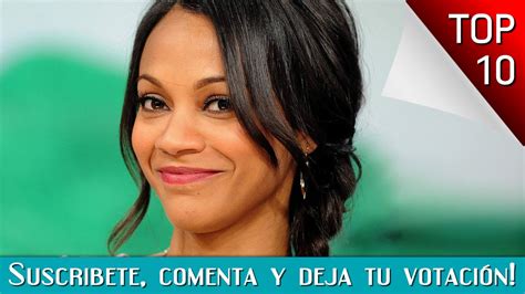 Las 10 Mejores Peliculas De Zoe Saldana Youtube