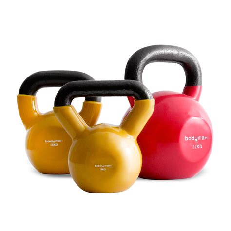 BodyMax Cast Iron Vinyl Coated Kettlebells BodyMax Fitness