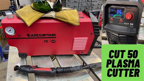 Unboxing And Test Of The Arccaptain Cut 50 Plasma Cutter Air Hose Problem Solved Youtube