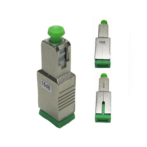 China Sc Apc Singlemode Female Male Fiber Attenuators Manufacturers And