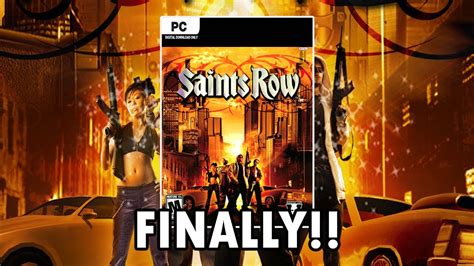 How To Play Saints Row 1 On PC YouTube