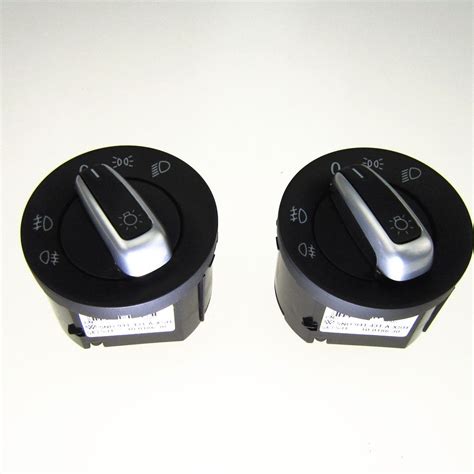 Oem Chrome Switch Headlight Switch Auto For Vw Jetta 5 6 Golf 5 6 Gti Mk5 Mk6 Passat B6 Tiguan