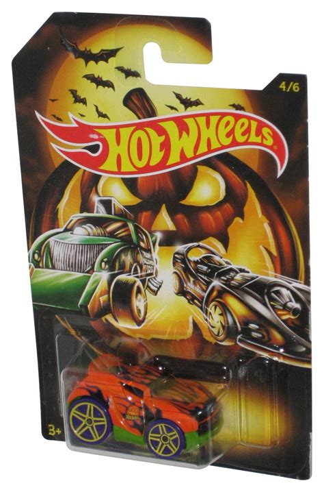 Hot Wheels Halloween Orange Rocket Box 2018 Mattel Toy Car 4 6