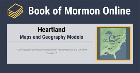 Heartland • Book Of Mormon Online