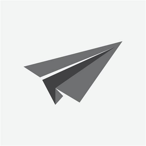 paper plane logo icon, paper plane icon vector illustration, flight ...