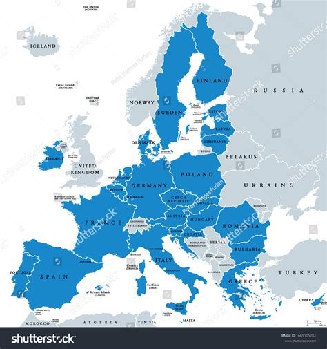 Eastern European Map Over Royalty Free Licensable Stock