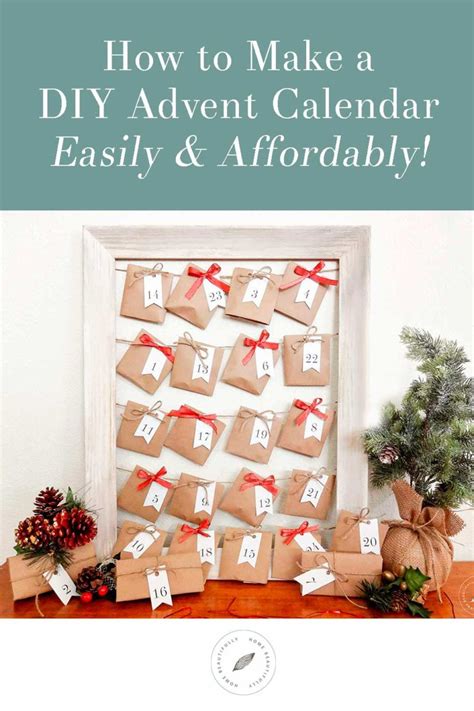 How to Create a Easy, Fun DIY Advent Calendar