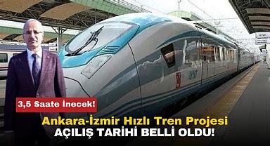 Ankara Izmir Hizli Tren Projesi Haberleri