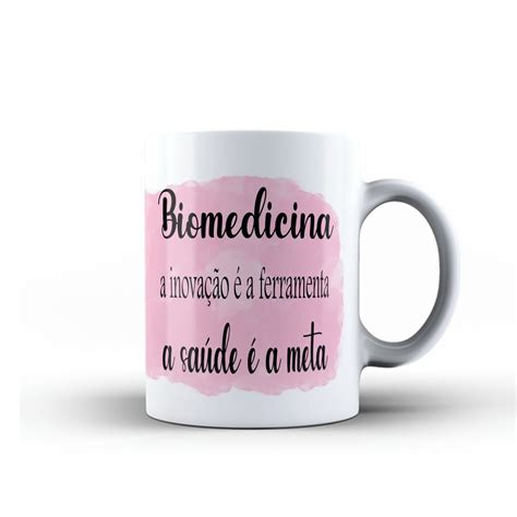 Caneca Personalizada Biomedicina Xícara Personalizada Elo7