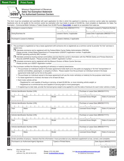 Missouri Department Of Revenue Withholding Tax Forms