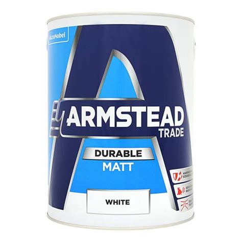 Armstead Trade Durable Matt White Paint | The Paint Shed