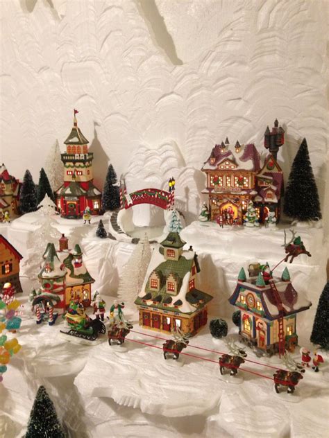 Santas Castle And Several Other Department 56 North Pole Village 2015