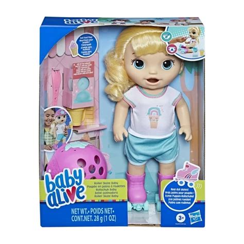 Jual Baby Alive Roller Skate Baby Inch Doll Blonde Hair Shopee