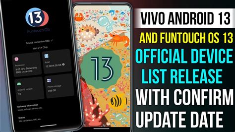 Vivo Android 13 Update List Funtouch Os 13 Update List Vivo Android