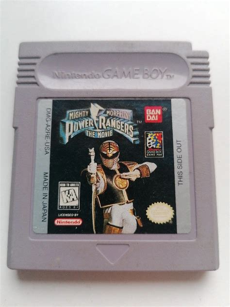 Power Rangers Game Boy Gameboy Classic Osowiec Kup Teraz Na Allegro