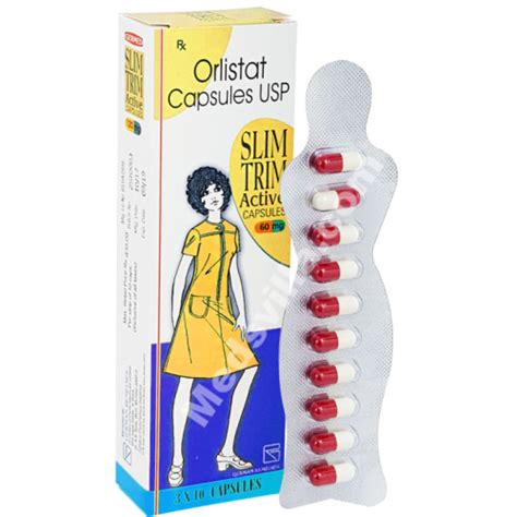 Slim Trim Active 60 Mg Capsule Orlistat 60 Medsvilla