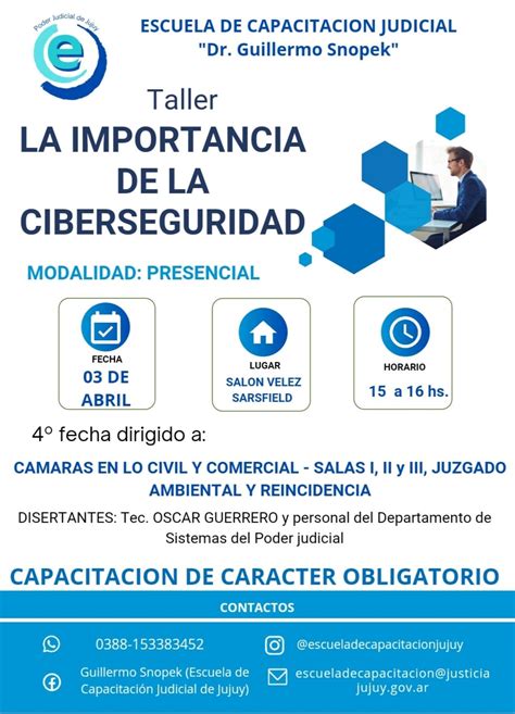 Se Sigue Capacitando En La Importancia De La Ciberseguridad Nociones