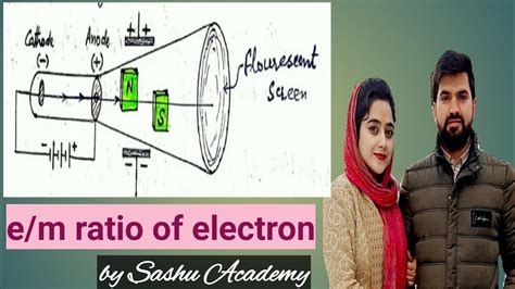 Charge To Mass Ratio Of Electron J J Thomson Experiment Lecture 3 By Sashu Academy Youtube