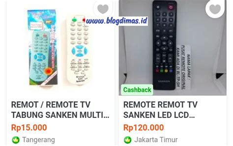 Kode Remot Tv Sanken Lengkap Led Dan Tabung Beserta Cara Setting Blog