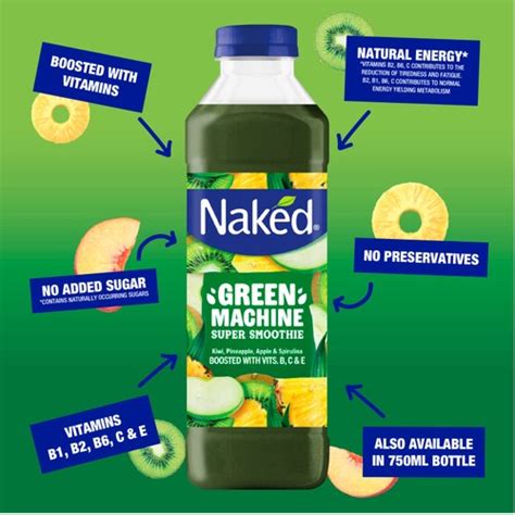 Naked Green Machine Super Smoothie 750ml Morrisons Online Groceries