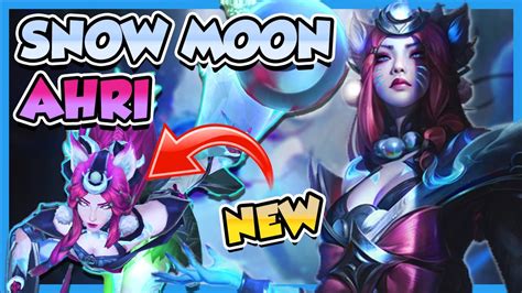 A New Moon Rises With Ahri S First Skin Since Asu Snow Moon Ahri