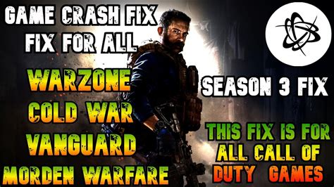 Cod Warzone Modern Warfare Cold War Vanguard How To Fix