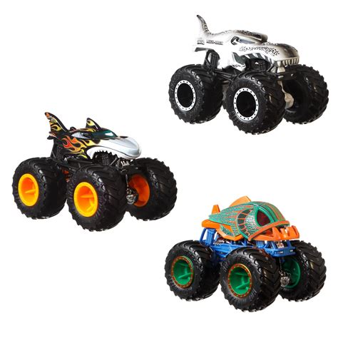 Hot Wheels Monster Trucks Creature Paquete De Camiones Monstruos De