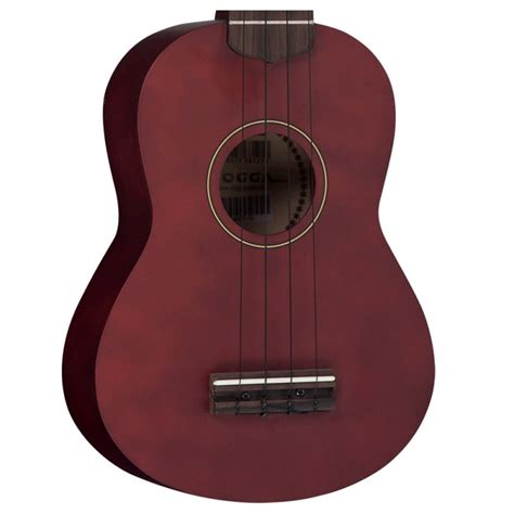 Ukulele Acustico Vogga Vuk Soprano Brown Coffee Fosco No Shoptime