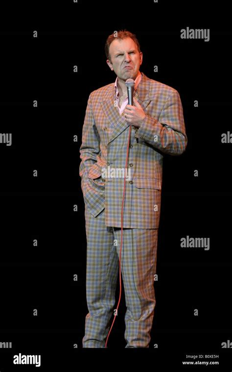 Simon Evans Stand Up Comedian Live Stock Photo Alamy