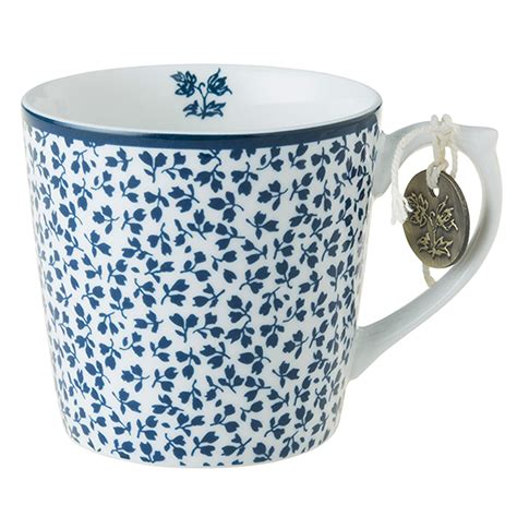 Laura Ashley Blueprint Mini Mug Floris 220ml Peters Of Kensington