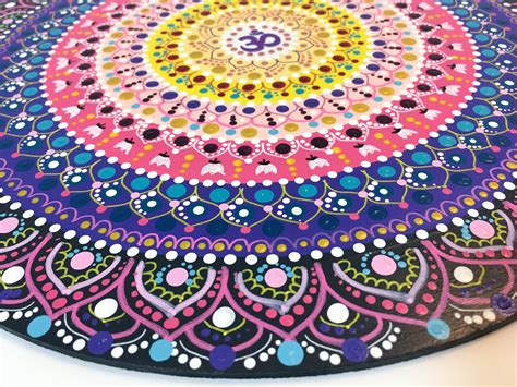 Mandala Wall Art Original Hand Painted Wall Decor Mandala Etsy