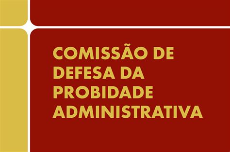 SECOM Banner Noticia institucional ID 2023 Comissão defesa da probidade