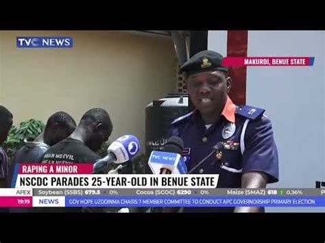 NSCDC Arrests Four Suspects For R Pe Robbery In Benue State YouTube