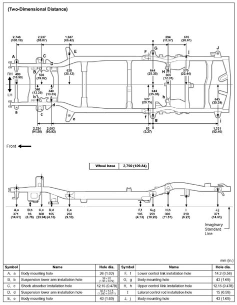 2001 4r Frame Dimensions Toyota 4runner Forum Largest 4runner Forum