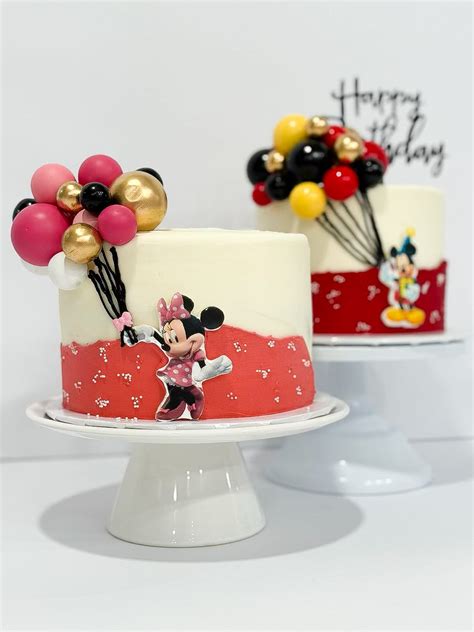 Mickey Disney Cake Sweetened Memories Bakery