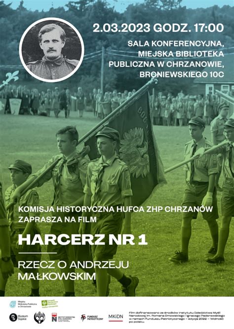 Pokaz filmu Harcerz nr 1 Rzecz o Andrzeju Małkowskim Zapowiedź